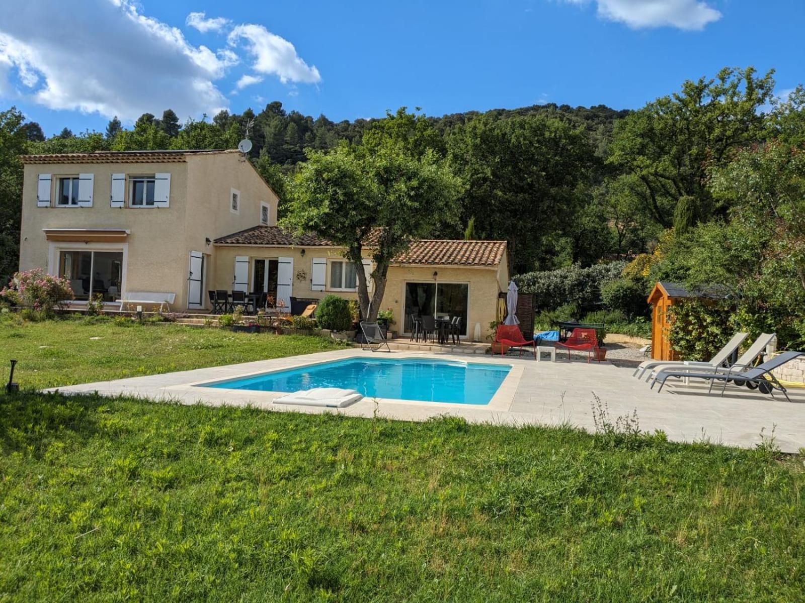 Villa Calme Avec Piscine A Greoux Ngoại thất bức ảnh